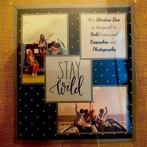Wall Decor Memorabilia Keepsake Closed Box Frame